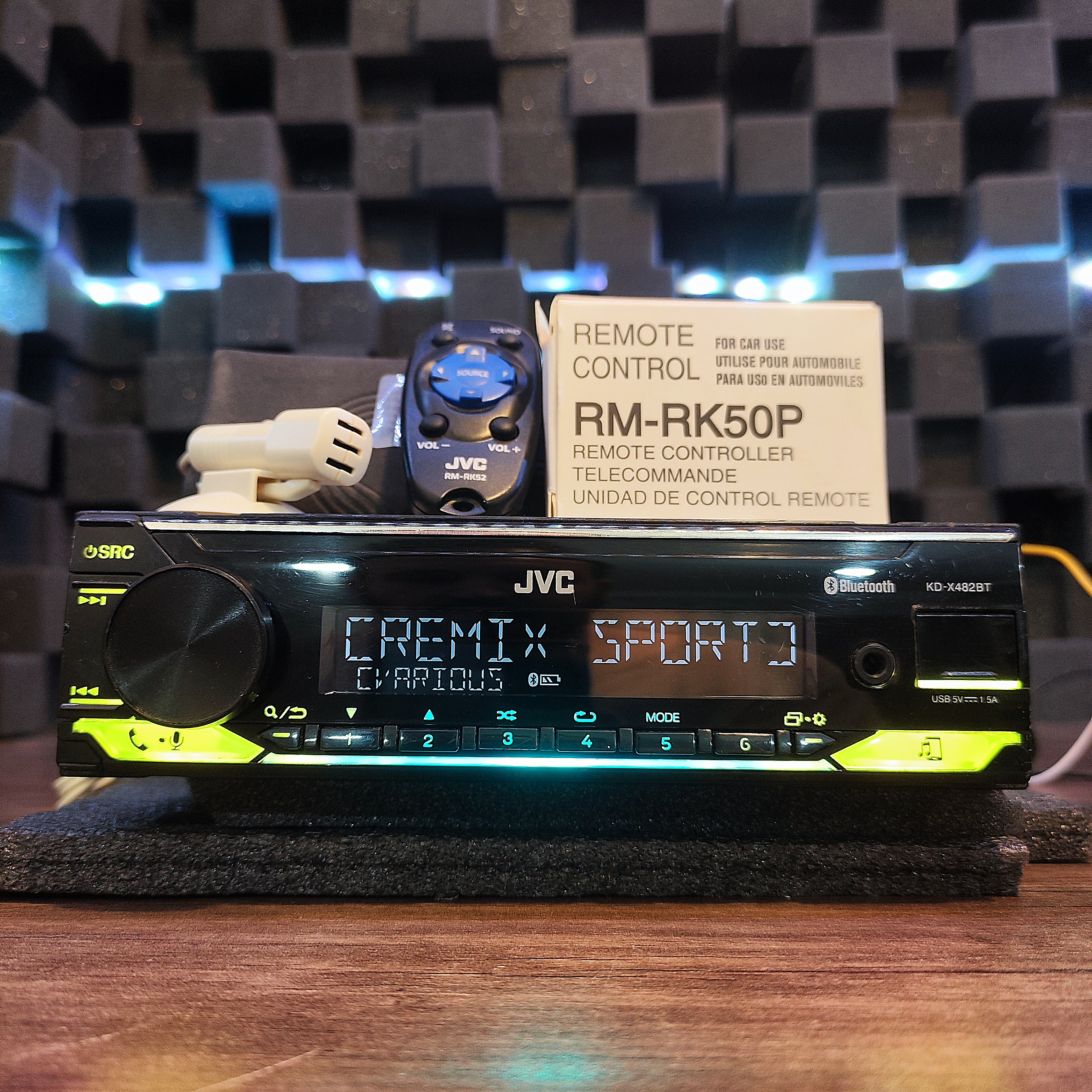 پخش(ضبط) JVC KD-X482BT