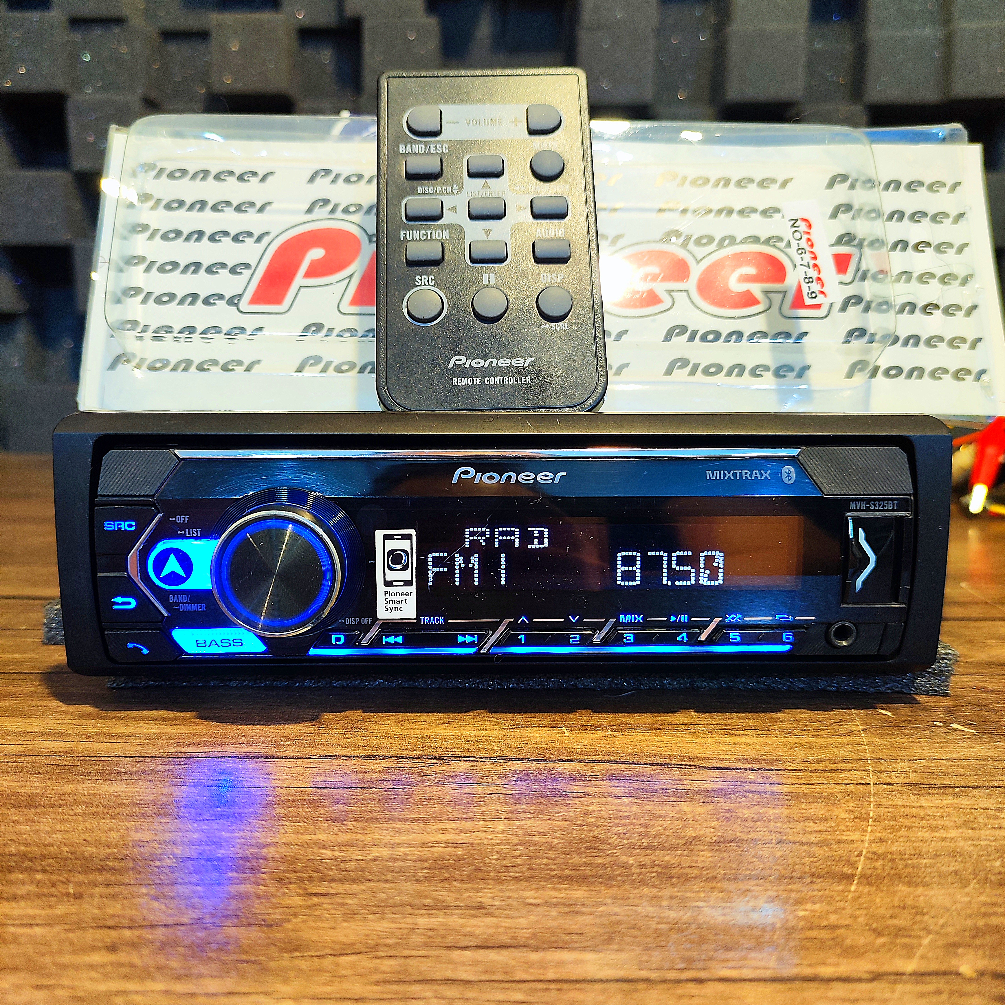 پخش  PIONEER MVH-325BT (کد۰۵)