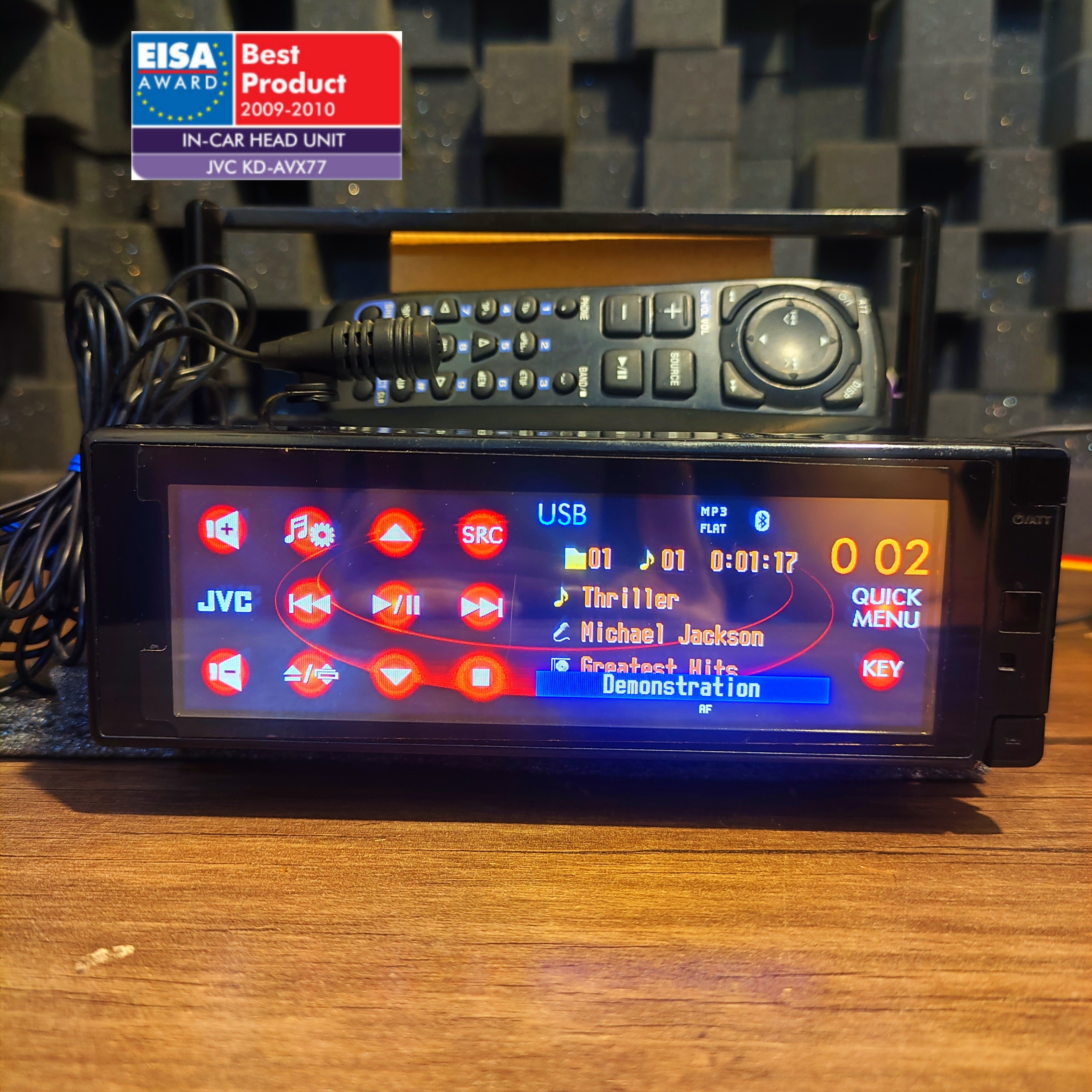 پخش  JVC KD-AVX77
