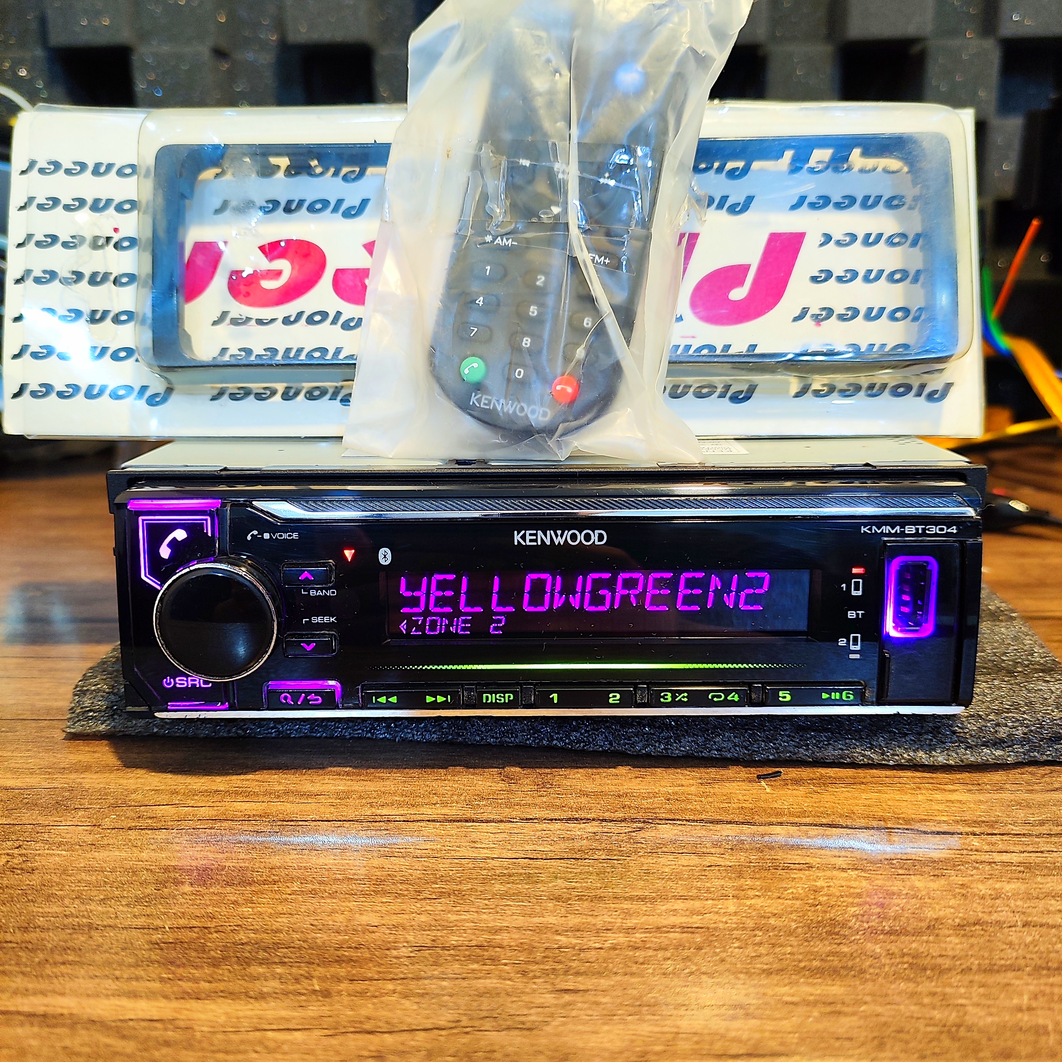 پخش Kenwood KMM-BT304