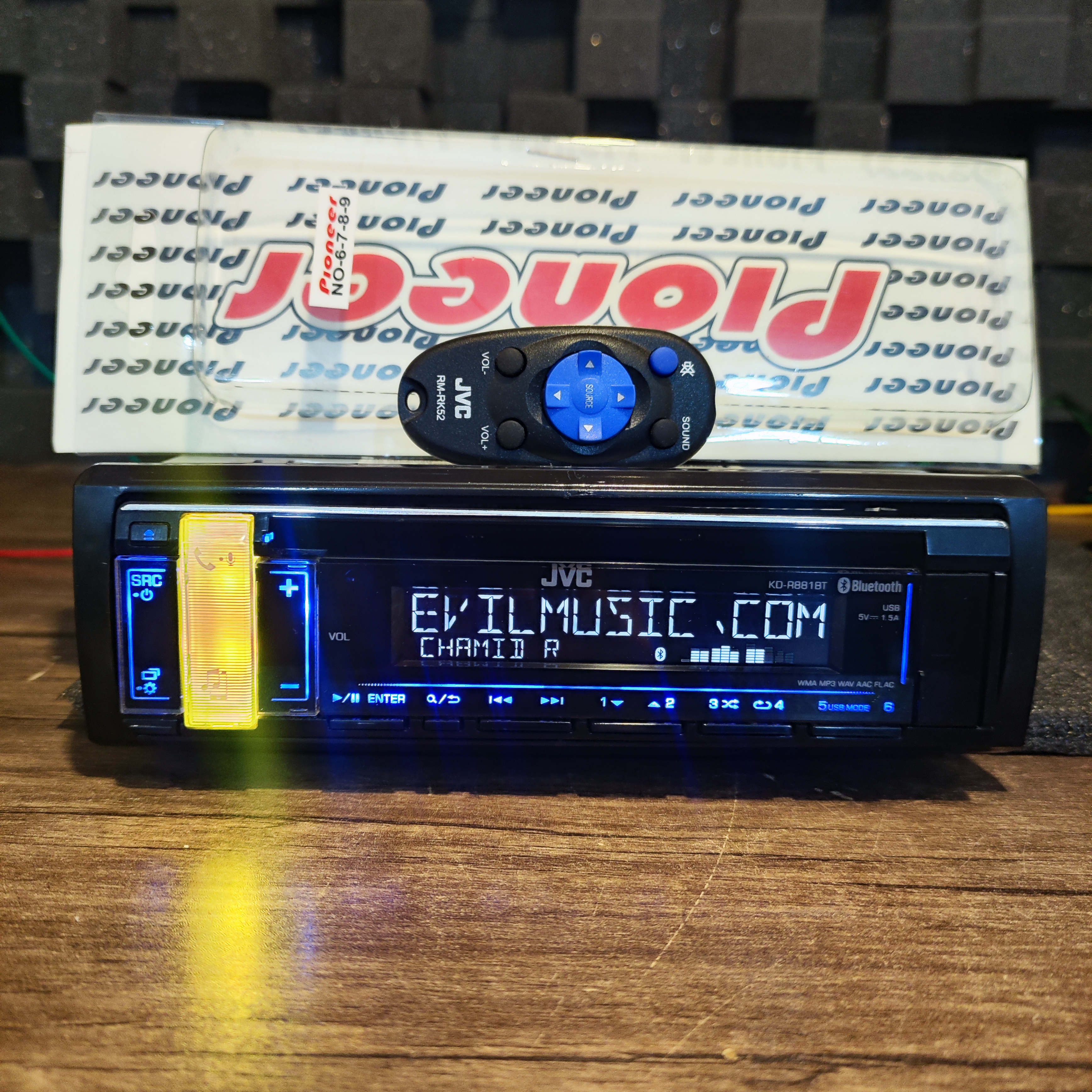 پخش(ضبط) JVC KD-R881BT